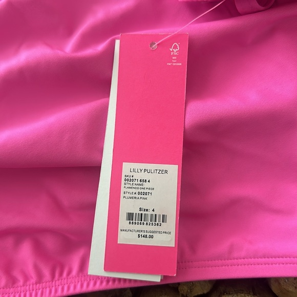 Lilly Pulitzer Flamenco one piece swim NWT - Picture 3 of 3
